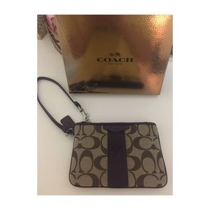 Coach wristlet